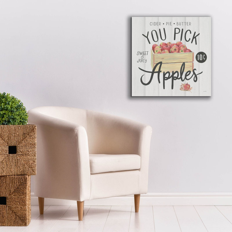 'Fall At The Farm 4' by James Wiens Canvas Wall Art, 26" x 26", 26" H x 26" W