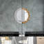 Huldar Glass Flat Wall Mirror