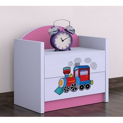 Dominique 2 Drawer Nightstand