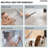 Thermostatic Dual Showerheads System, Wall Mount 12" High-Pressure Rainfall Shower Faucet with Handheld Spray and Body Jet-88065850