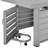 Baecher Aluminum Propane Outdoor Fire Pit Table with Hidden Fuel Tank Storage & Lid-1344547209-1461228995