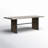 Mayweather Solid Wood Top Dining Table
