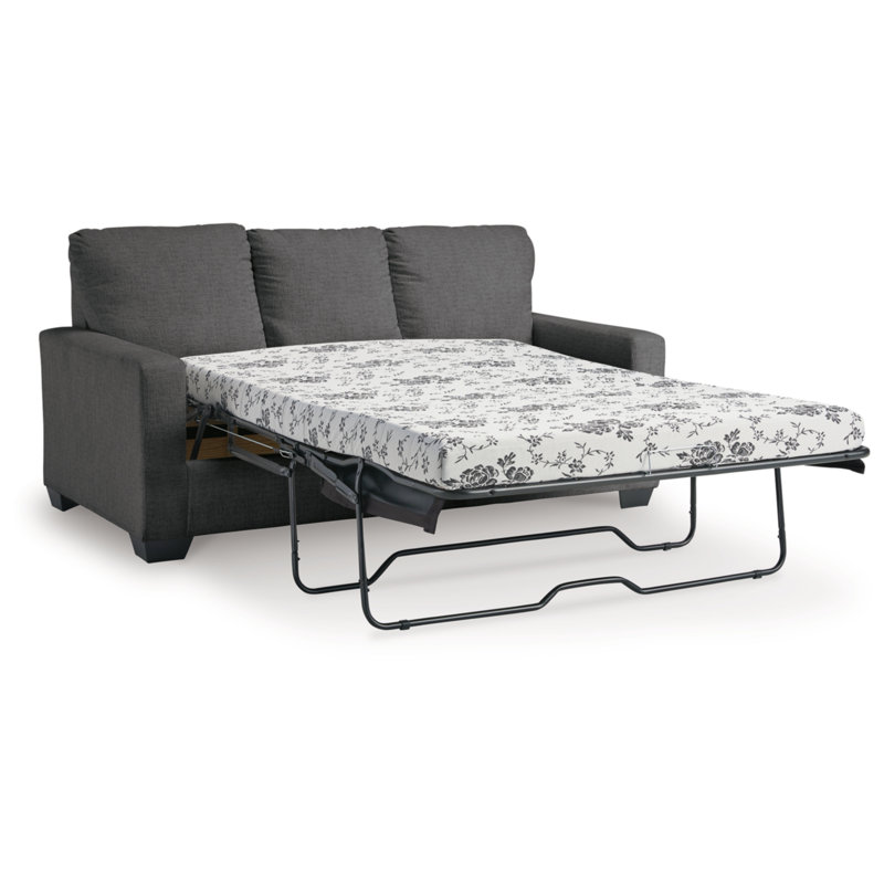 Canapé-lit Clorene, Gris étain, H 39 po x l 76 po x P 40 po