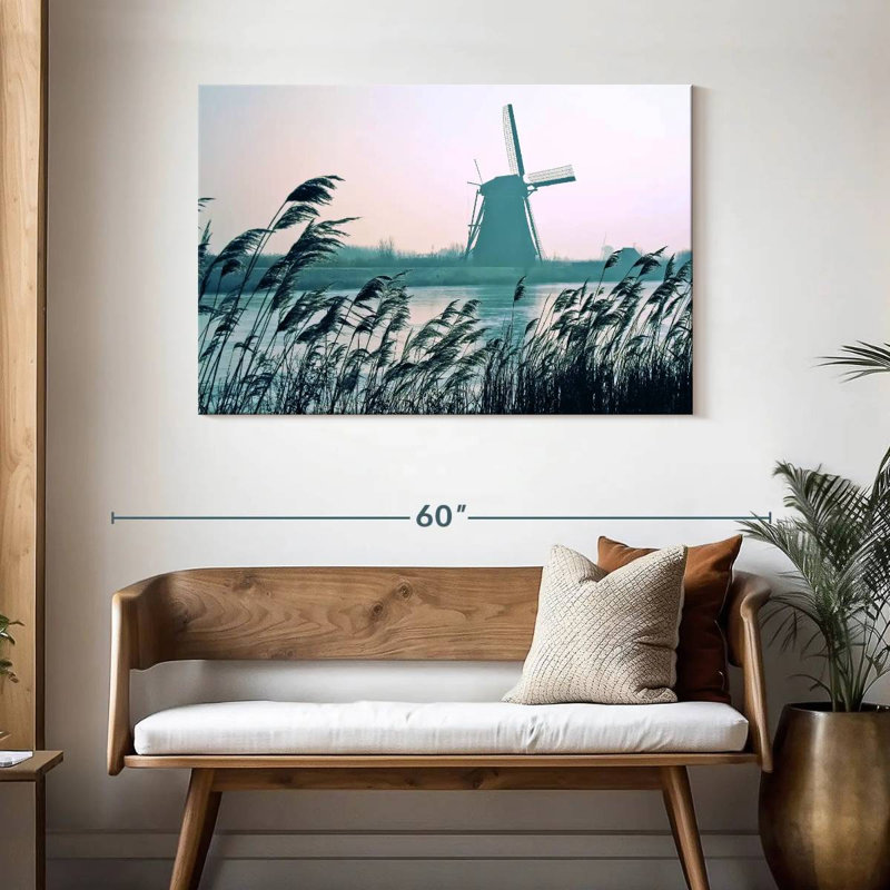 Alvord Kinderdijk Dutch Windmill, 30" H x 45" W
