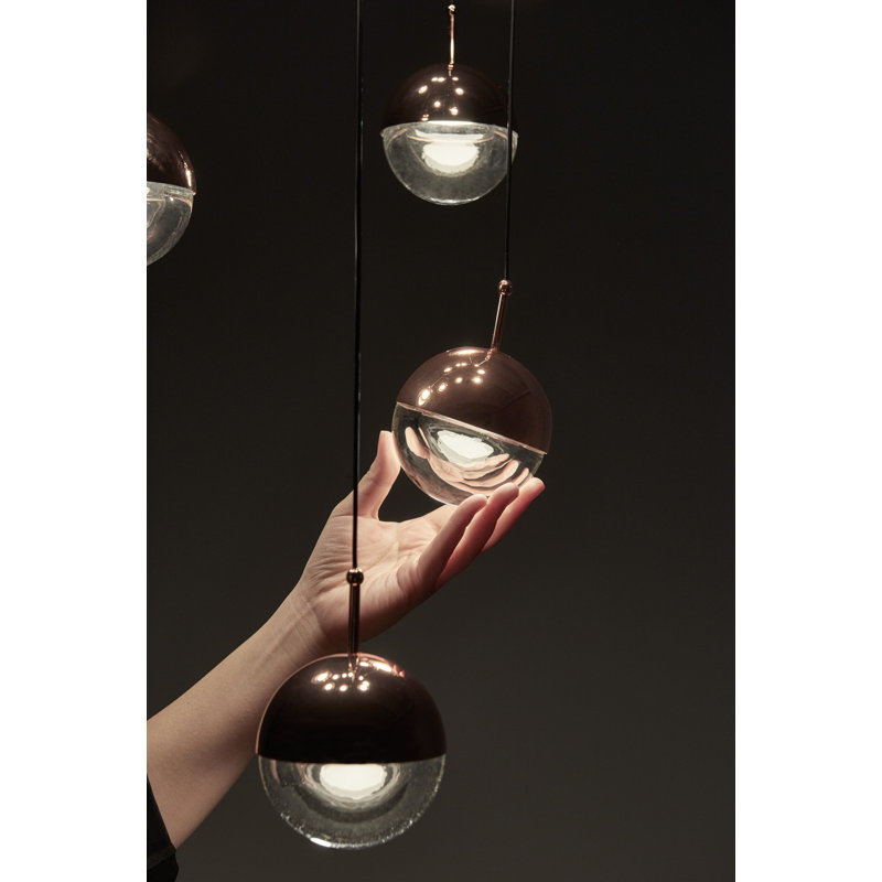 Dora 1 - Light LED Pendant, Copper