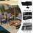 5-Person Outdoor Conversation Set with 1Sofa, 2 Chair and 1 Coffee Table-968685738
