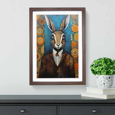 Hare Expressionism No.2 - Framed Print