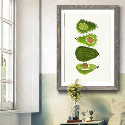 Avocat - Cadre photo, reproduction d'art sur papier