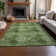 Premium Machine Washable Cerrito AMF557 Olive Rug