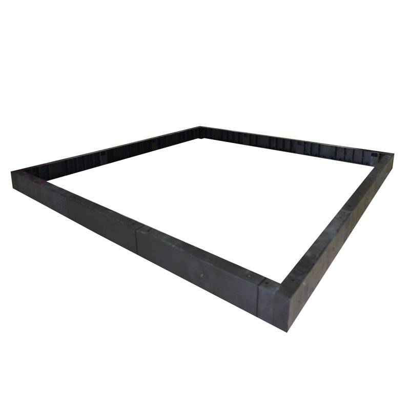 Rion Base, 12.5 cm H x 202 cm W x 327 cm D