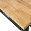 Établi 60 po pour bureau à domicile avec surface solide et table de travail avec tiroir de rangement