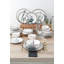 Ceramic Dinner Set (24 Pieces)