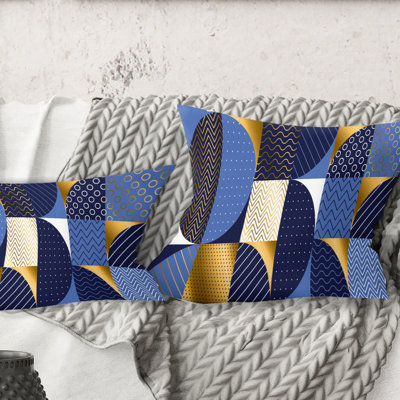 Patchwork Throw Pillow