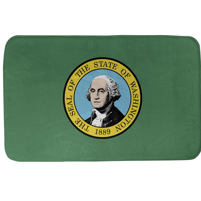 Tapis pour salle de bain washington flags Fawcett, l 21 po x L 34 po