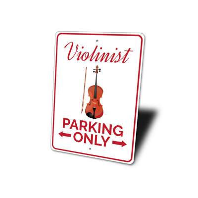 Enseigne de violoniste