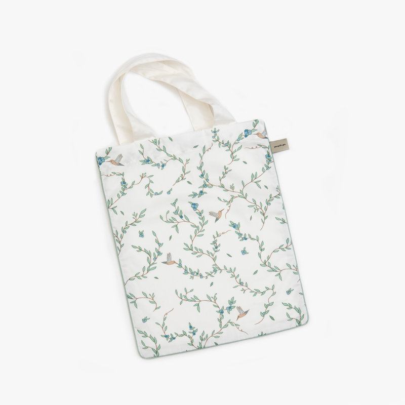 Coussin Secret Garden pour tout-petits, ivoire