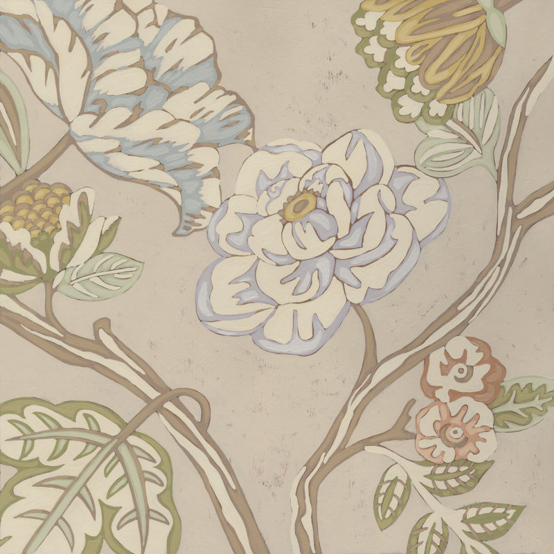 Organza Chintz III - Wrapped Canvas Art Prints, 76cm H x 76cm W x 3.8cm D