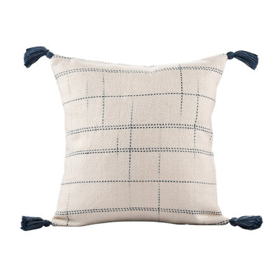 Housse de coussin carré en mélange de polyester