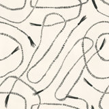 Whips 33' L x 20.5" W Wallpaper Roll