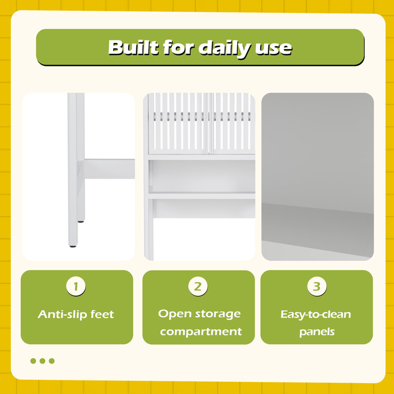 Tablette de rangement pour toilette, salle de bain privée