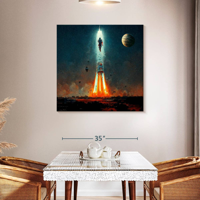 Kelan Go Away, 39" H x 39" W