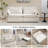 73.6Inch Pull Out Sofa Bed-1658035364