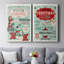 Bright Christmas Carnival - Toile tendue avec châssis de qualité supérieure - Prêt à accrocher-2103495853