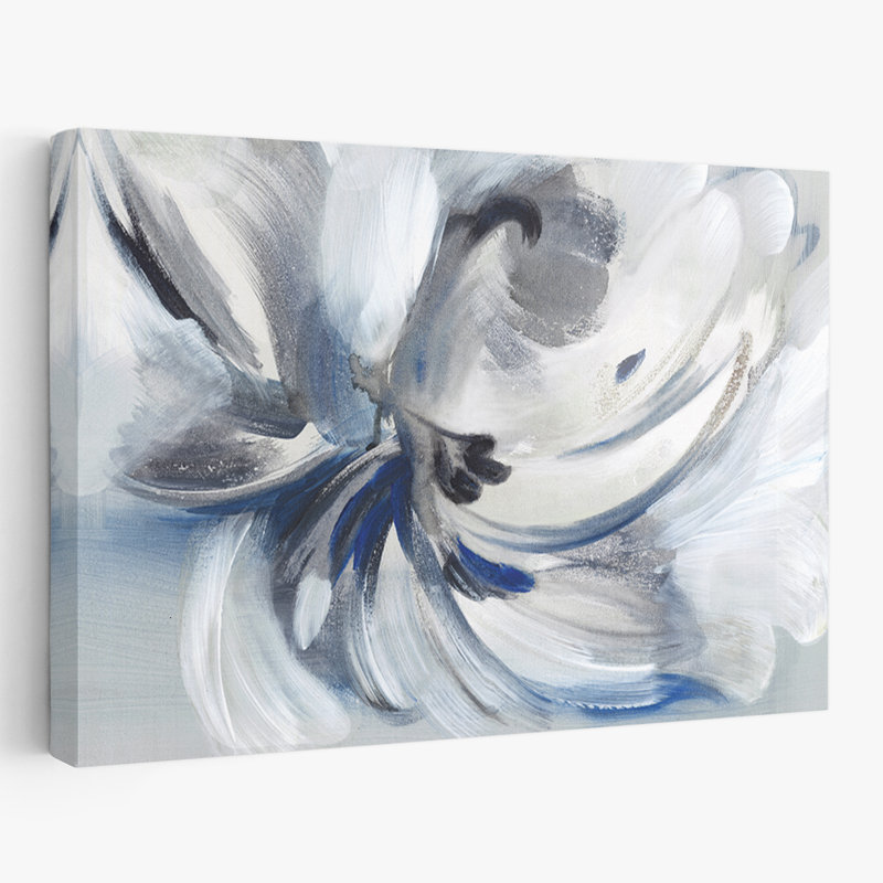 Plants, Flowers, Abstract, Flower I Wall Art, 16" H x 24" W
