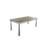 Bella Antawa Extendable Rectangular Aluminum Patio Dining Table – Modern Outdoor Table with Tempered Glass Top & Built-In Leaf Storage-1548252650