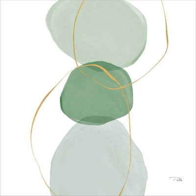 «Pastel Circles III» par Pela, art mural sur toile