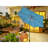 9FT UMBRELLA WITH LIGHT Pattern + Cyan-133600194