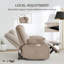 Fauteuil inclinable électrique avec appui-tête réglable Brittnea-1224333012