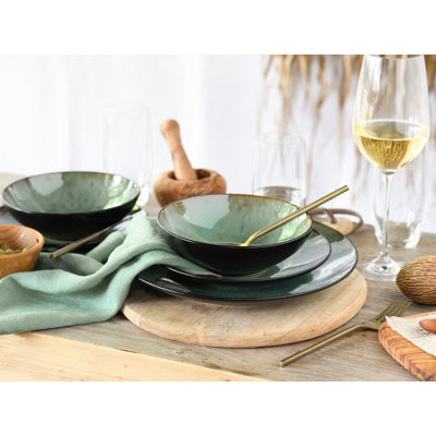 Jawa Piece Stoneware Dinnerware Set - Service for 6