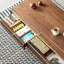 Table basse simple en bois massif