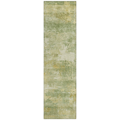 Machine Washable Indoor/Outdoor Earleville ACN2369 Abstract Rug