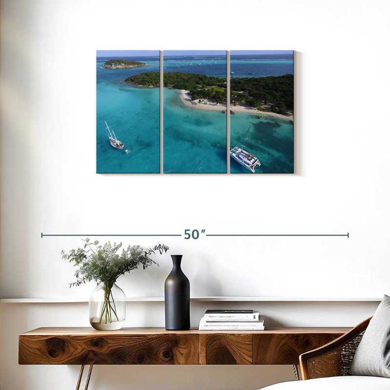 Tobago Cays, H 20 po x l 33 po