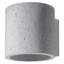 Skedee Concrete Flush Mounted Sconce-808992234