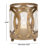 8'' H Tabletop Votive Holder-33350413