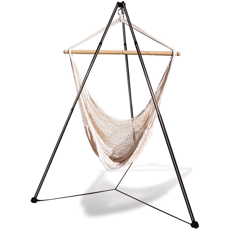 Chaise hamac en coton Bengal avec support