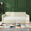 Flora Upholstered Daybed with 2 Drawers, Twin-1849865347