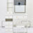 37" Middle Size Left Drawer Desktop Vanity Table + Cushioned Stool, Large Sliding, Touch Control, Tri-Color Switching, Brightness Adjust LED Mirror, High Capacity Storage, Suitable For Large Space-979220878