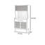 Vitrine à panneau perforé Modern Home-121640301