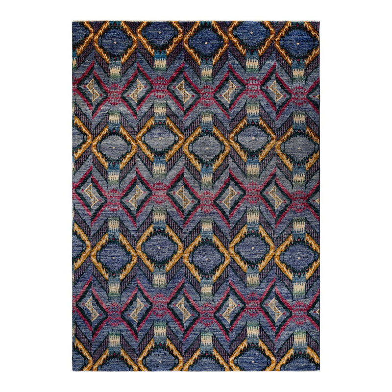 Contemporary One-of-a-Kind 9' 0" X 12' 2" Hand Knotted Area Rug