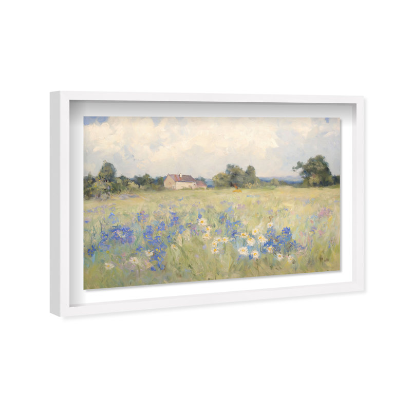 Enchanting Vista Shadowbox Landscape & Nature Print by Oliver Gal, Black Frame, 15 x 10, 25.5"H x 37.5"W, White Frame