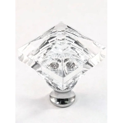 1 1/4" Length Square Knob
