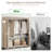 Rebrilliant Portable Closet,Wardrobe Closet Organizer with Cover-1693104120
