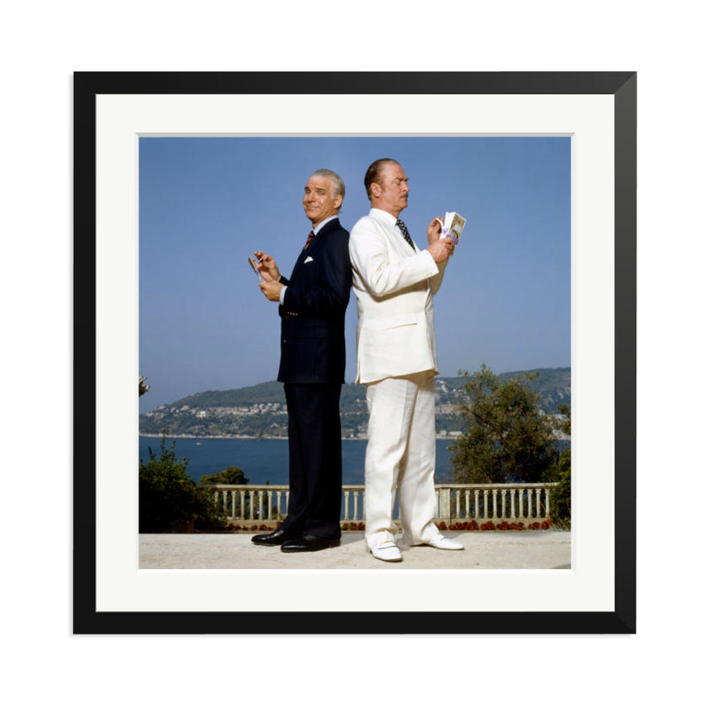 Dirty Rotten Scoundrels, Black, 25" H x 25" W