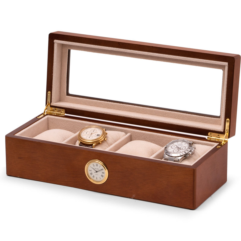 Wood Watch Box, Brown