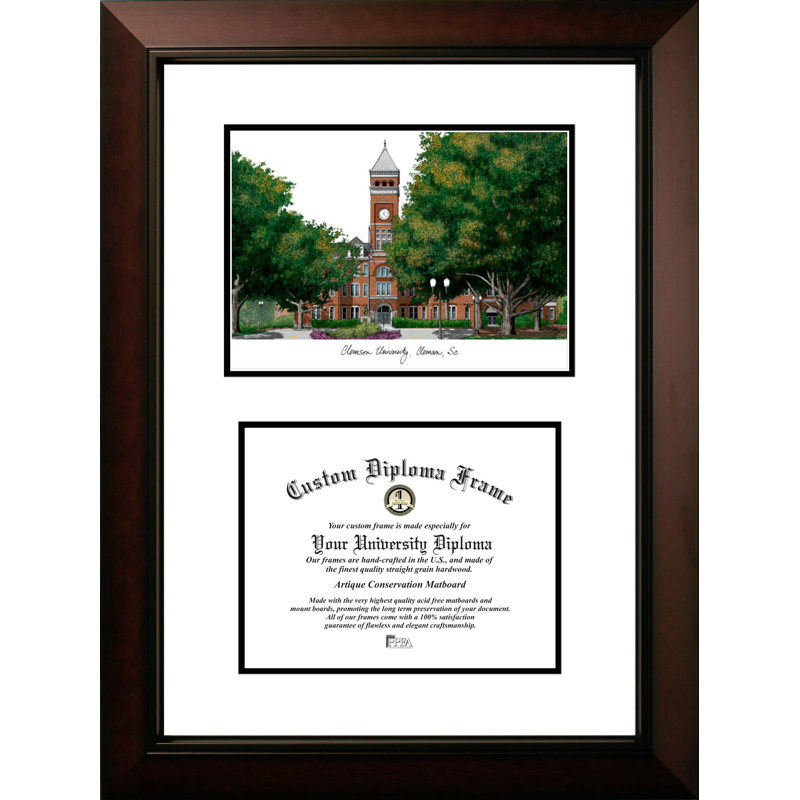 Cadre photo clemson universitaire legacy universitaires NCAA