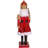 Kurt Adler Wooden Nutcrackers, Red and Gold King, 24in